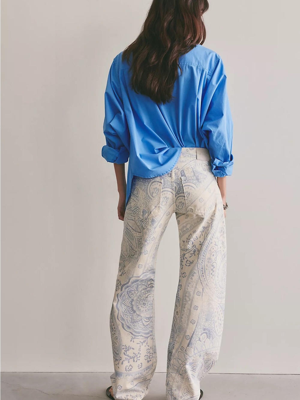 Free People Fable Barrel Low Rise Jeans - Picture 3 of 3